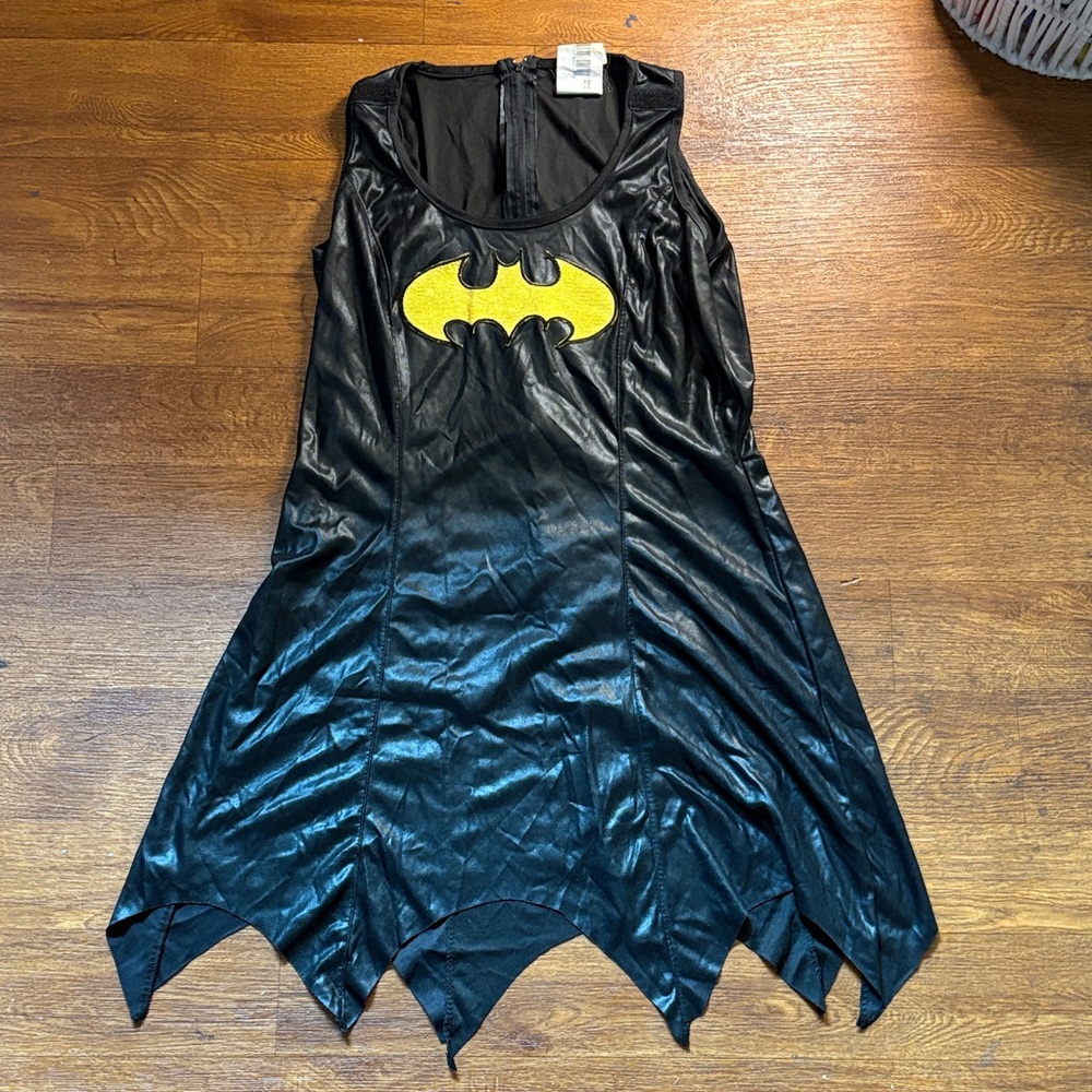 Rubies Cat Woman Black and Yellow Superhero Costume Dress